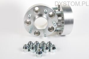 DYSTANSE  PRZYKRĘCANE 40mm 63,3mm 5x108 Ford C-Max, Focus, Kuga, Mondeo, S-Max